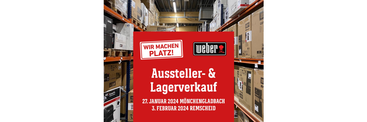 Grillardor &amp; Weber Original Store Lagerverkauf  - 