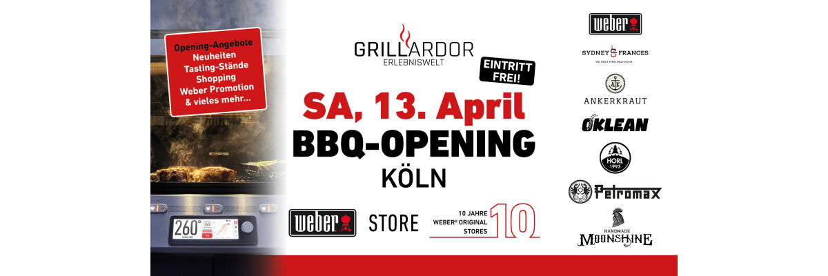 BBQ Opening in der Kölner Südstadt mit heißen Angeboten - 