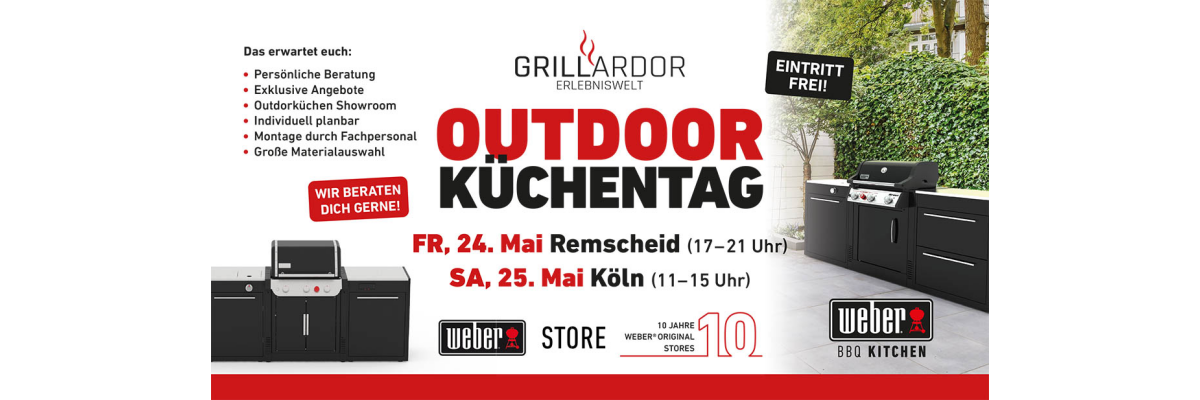 Weber BBQ-Kitchen Outdoorküchentag - 