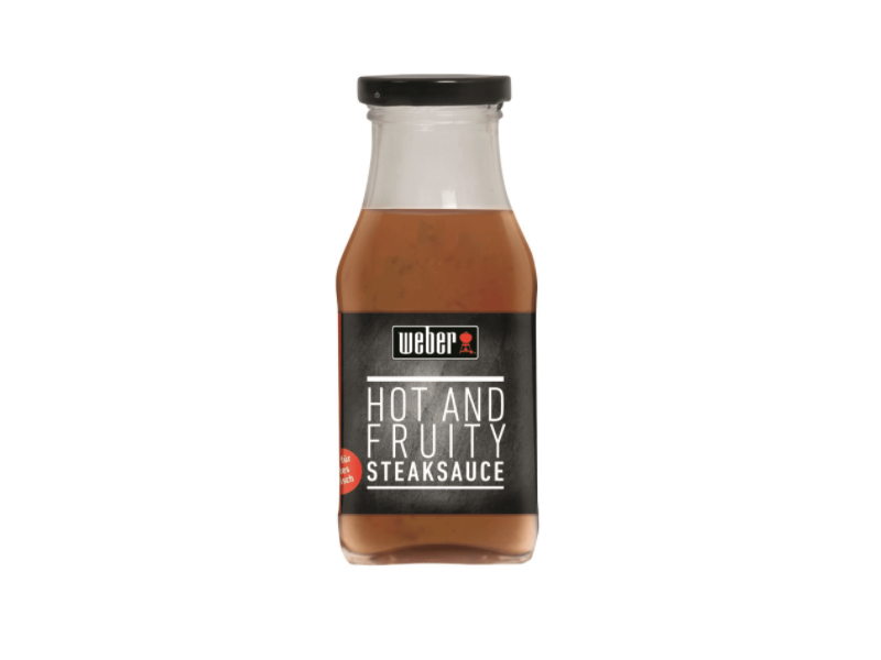 Weber Steaksauce Hot &amp; Fruity 240ml