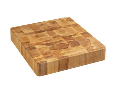 Hackblock 40x40x8 mit Füßen
