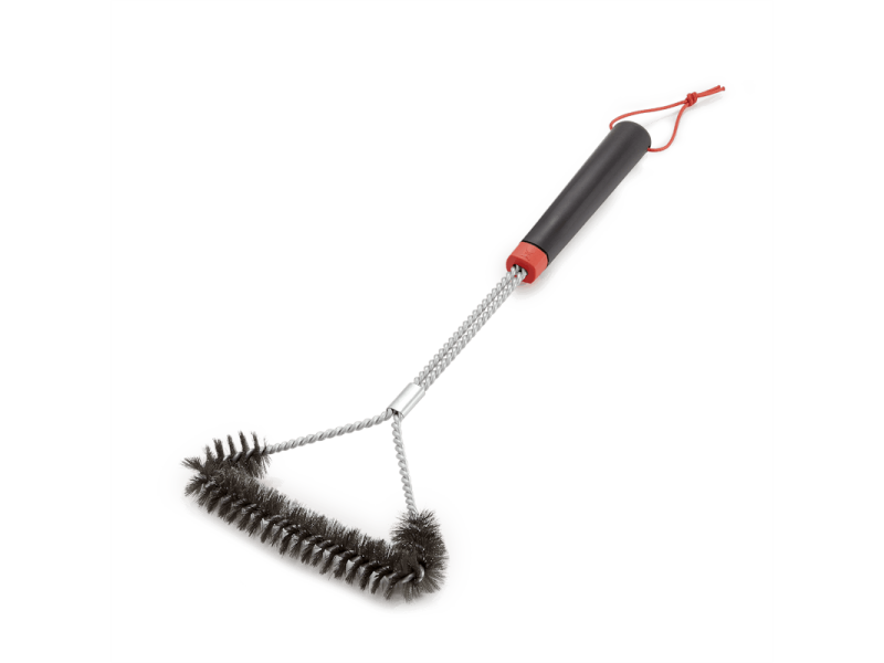 Weber Dreiseitige Grillbürste, 46 cm