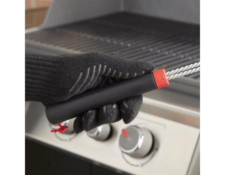 Weber Dreiseitige Grillbürste, 46 cm