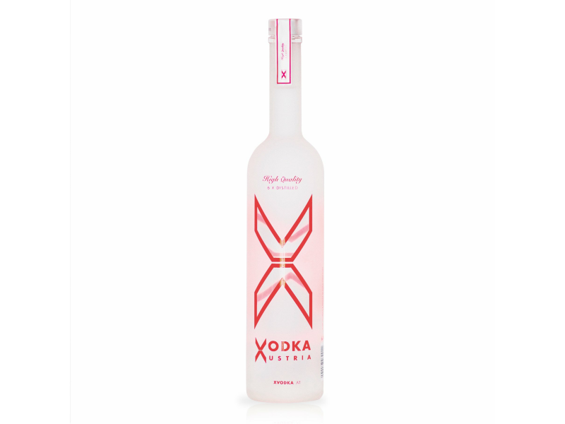 X-Vodka Austria - High Quality - incl. LED Licht 0,7L