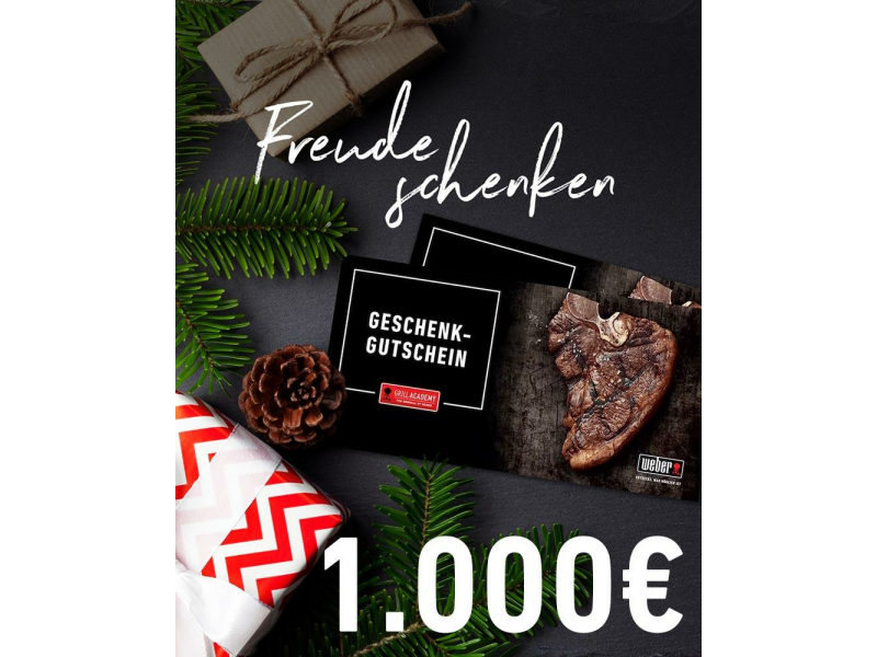 Event- und Warengutschein 1000&euro;