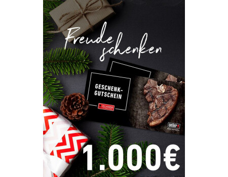 Event- und Warengutschein 1000€