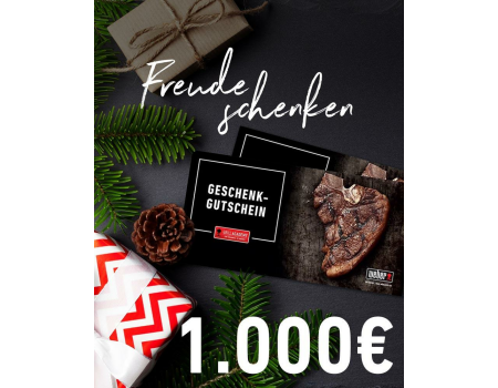 Event- und Warengutschein 1000&euro;