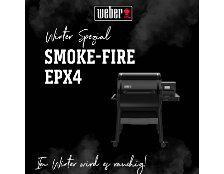 Weber SmokeFire EPX4 Black STEALTH Edition