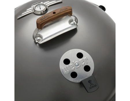 Weber 70th Anniversary Edition Kettle, 57 cm, Metallic Grey