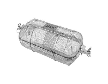 Weber CRAFTED Drehspießkorb - aus feinem Drahtgewebe