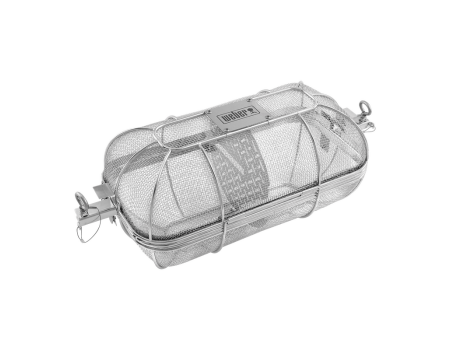 Weber CRAFTED Drehspießkorb - aus feinem Drahtgewebe