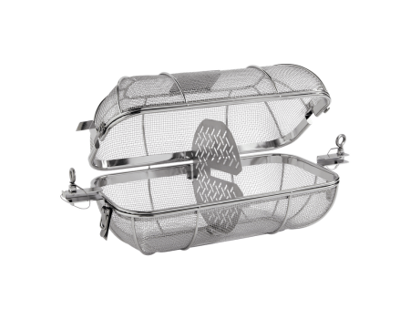 Weber CRAFTED Drehspießkorb - aus feinem Drahtgewebe