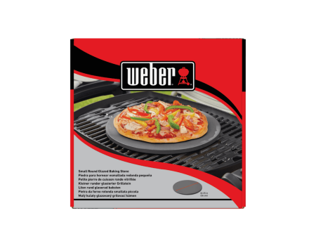 Weber Glasierter Pizzastein Rund 26cm