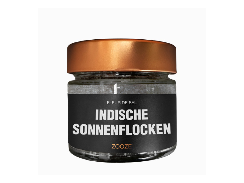 ZOOZE Indische Sonnenflocken (Fleur de Sel) 100gr