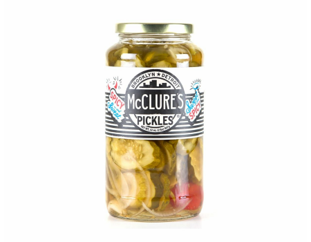 McClures Pickles Sweet & Spicy Gurken
