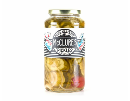 McClures Pickles Sweet &amp; Spicy Gurken