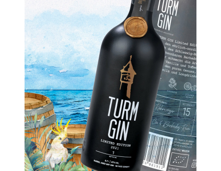Turm Gin Flasche Limited Edition 2021 0,7l