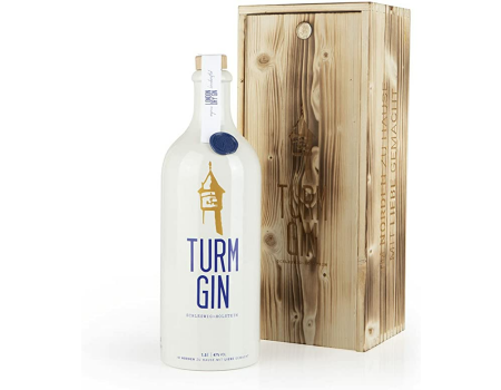 Turm Gin Magnum-Flasche 1,5l mit Holzkiste