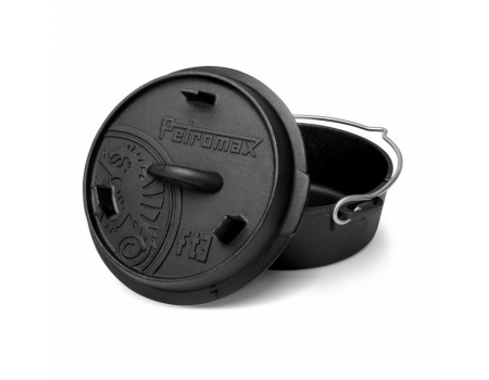Petromax Feuertopf ft3 planer Boden Dutch Oven ohne Füße