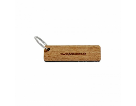 Petromax Schlüsselanhänger Holz