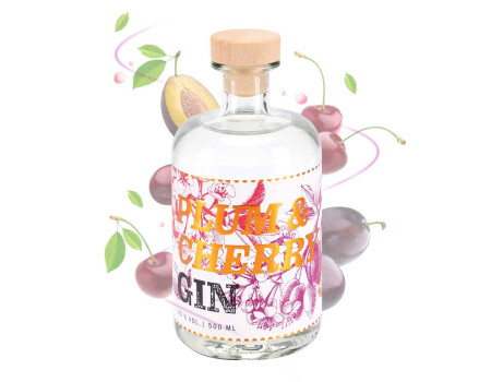 BigBBQ Plum & Cherry Gin 500ML / 40 % VOL.