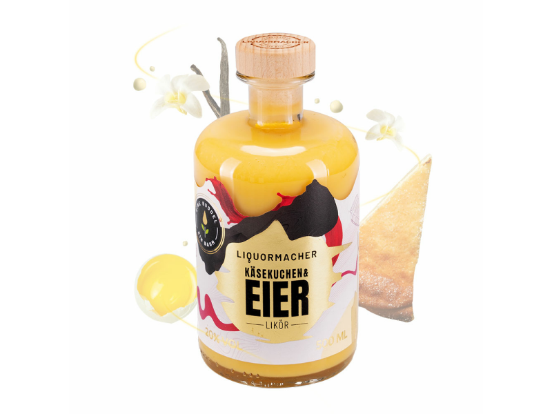 Liquormacher Käsekuchen Eierlikör 500ML