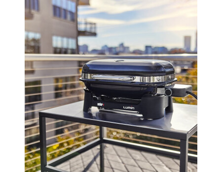 Weber Lumin Compact BLACK Elektrogrill