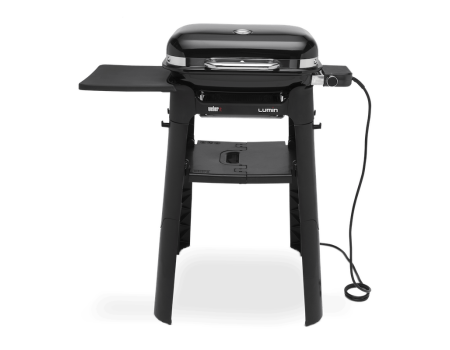 Weber Lumin Compact BLACK mit Stand Elektrogrill