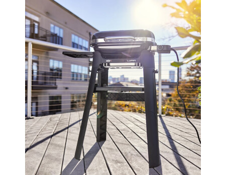 Weber Lumin Compact BLACK mit Stand Elektrogrill