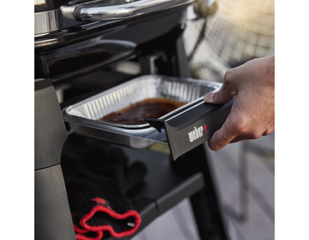 Weber Lumin Compact BLACK mit Stand Elektrogrill