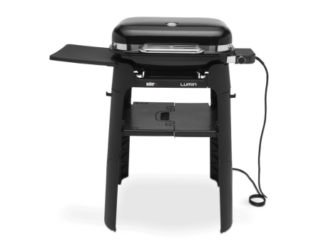 Weber Lumin BLACK mit Stand Elektrogrill