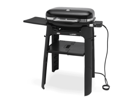 Weber Lumin BLACK mit Stand Elektrogrill