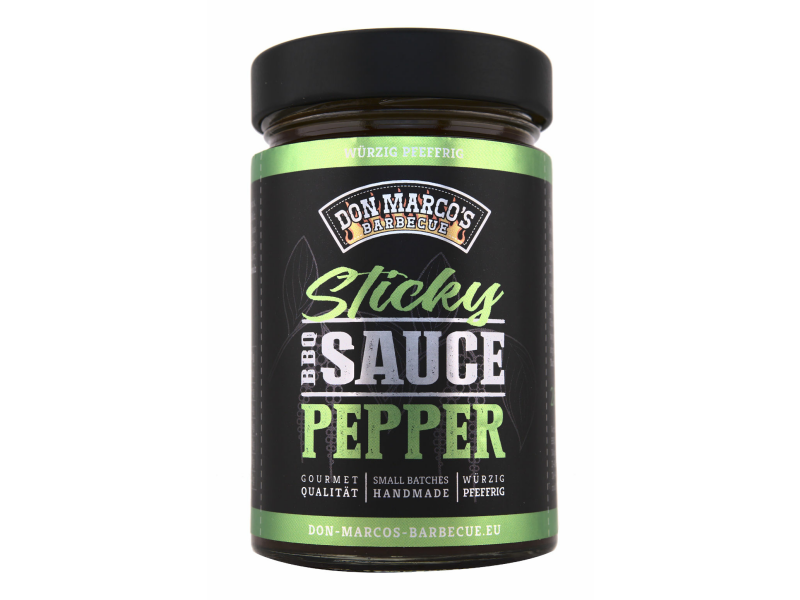 Don Marcos Sticky Pepper BBQ Sauce