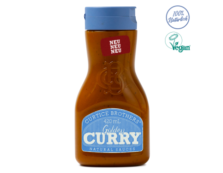 Curtice Brothers Golden Curry Sauce Squeeze Bottle 420 ML