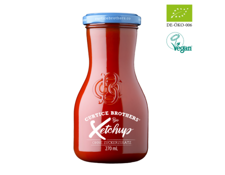 Curtice Brothers Bio Ketchup ohne Zuckerzusatz 270ml