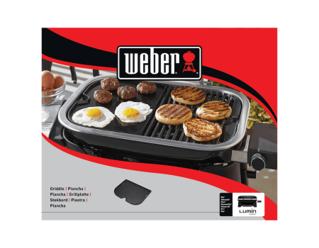 Weber Lumin Compact Grillplancha / Grillplatte