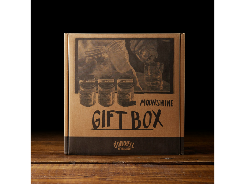 Geschenkbox O’Donnell Geschenkbox - 1x Harte Nuss, Pralle Kirsche, Toffee
