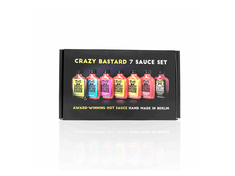 Crazy Bastard 7er Saucen Set