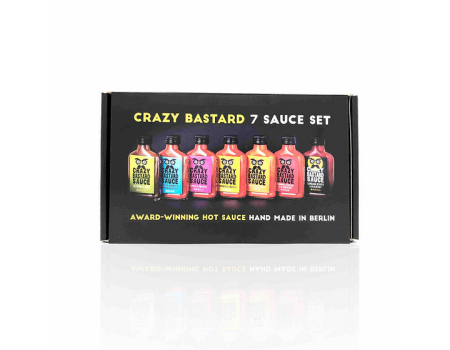 Crazy Bastard 7er Saucen Set