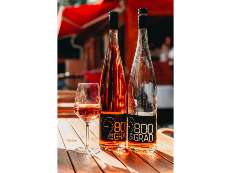 Grillardor &quot;800 Grad&quot; MAGNUM Ros&eacute; Wein Cuve&eacute; 1500ml