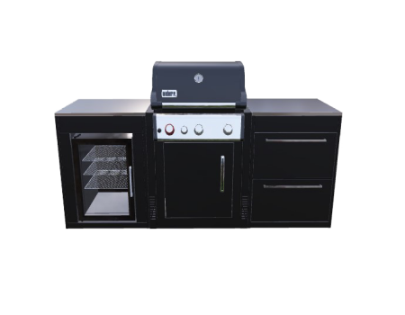 Weber BBQ Kitchen 2er Set für Spirit 300er Serie...