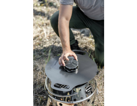 Petromax Einsatz für Atago Grillplatte