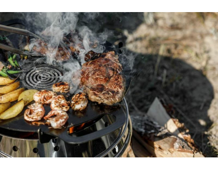 Petromax Einsatz für Atago Grillplatte