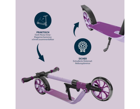 HUDORA BigWheel® 205 Advanced, lavender