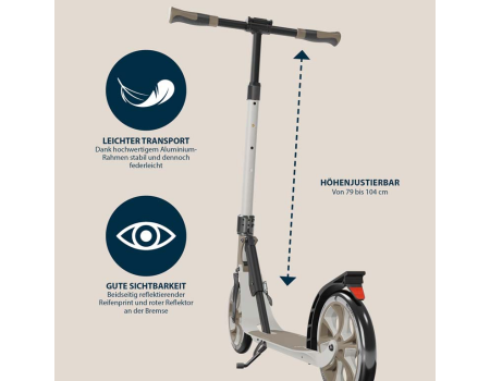 HUDORA BigWheel&reg; 205 Advanced ivory