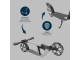 HUDORA BigWheel® 205 Advanced ash