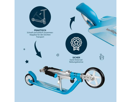 HUDORA Little BigWheel®  himmelblau