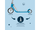 HUDORA Little BigWheel®  himmelblau
