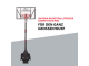 HUDORA Basketballständer Competition