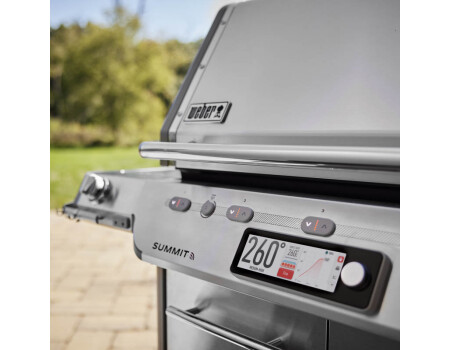 Weber Summit FS38X S Smart Gasgrill, Edelstahl